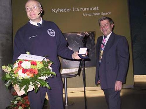 Medaljen tildeles
